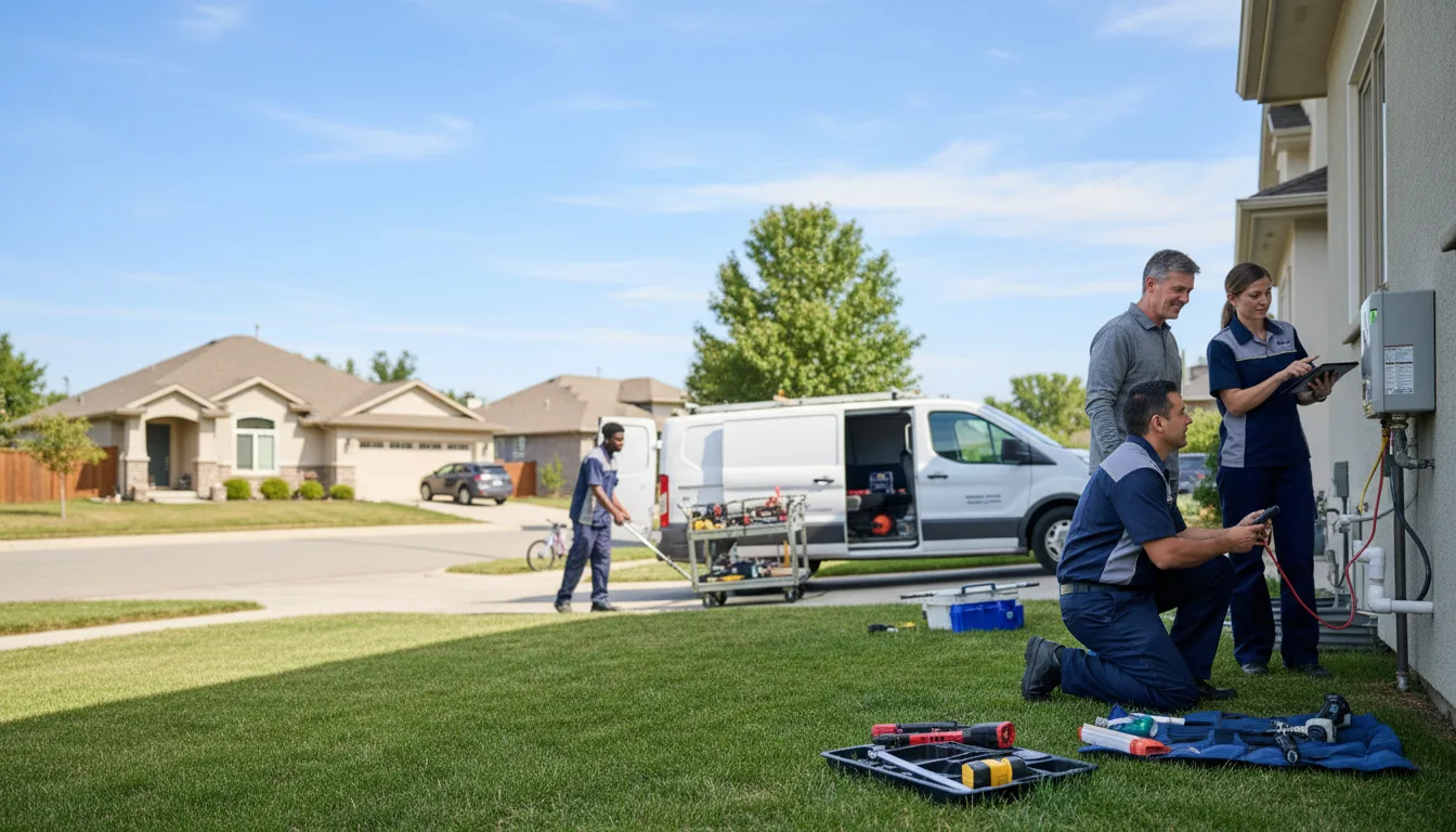 Tankless water heater service in Perris, CA